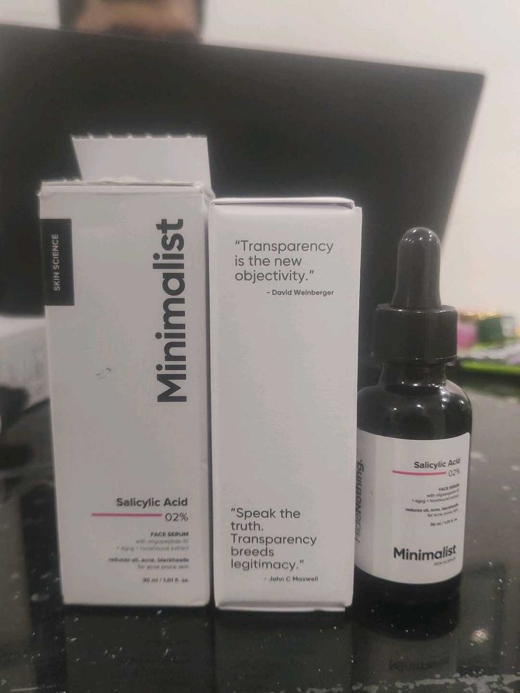 Minimalist Salicylic Acid 0.2% Face Serum