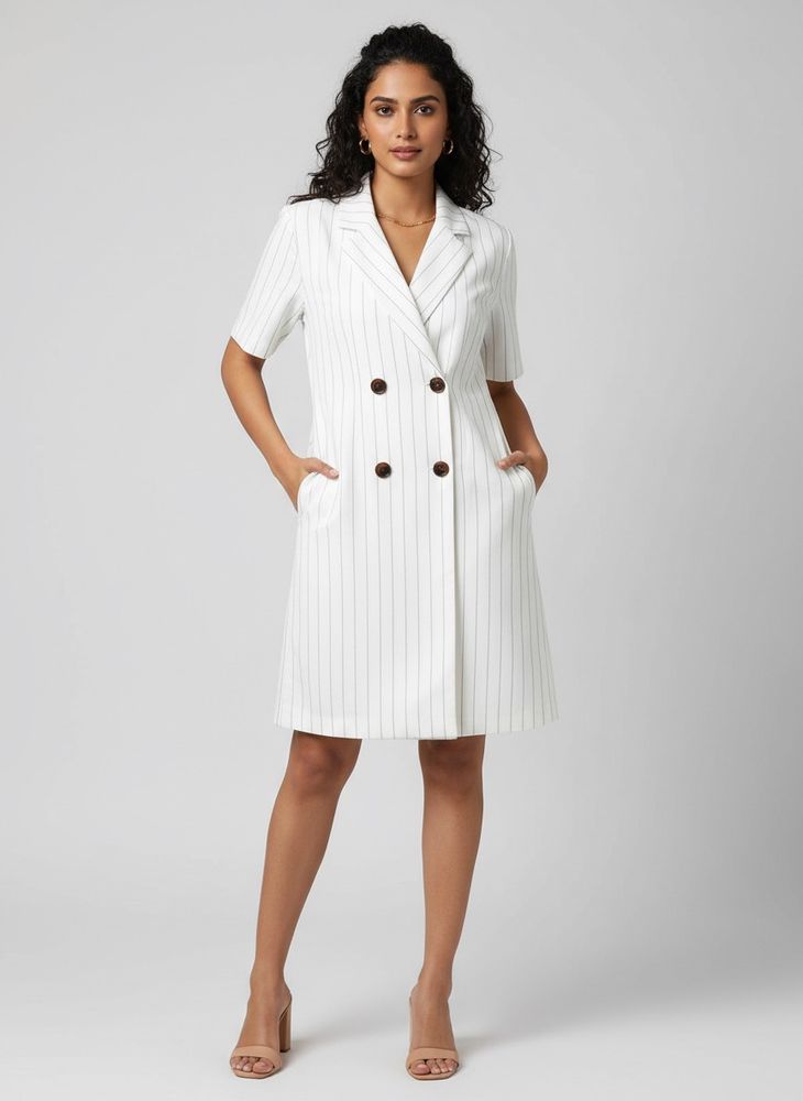 Siti Select Striped Blazer Dress