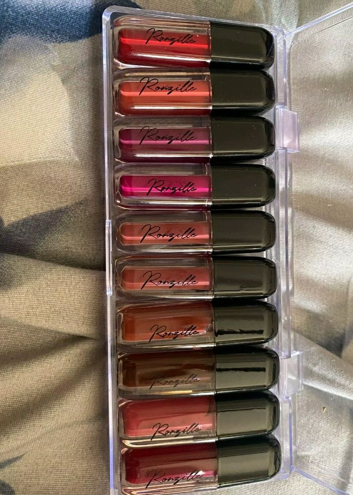 Ronzille Matte Lipstick Set Of 10