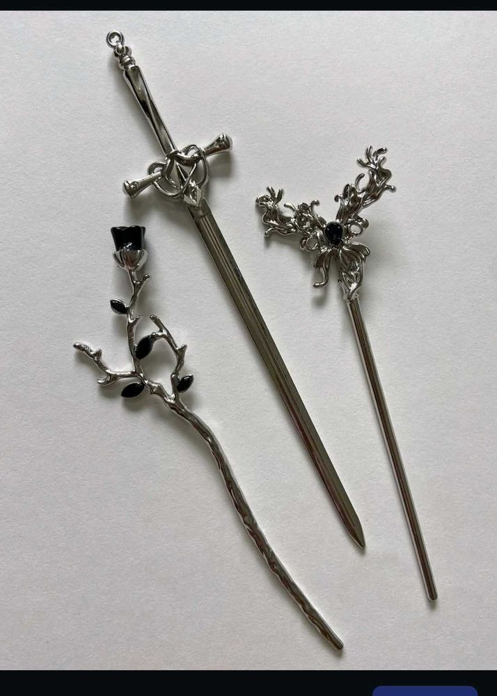 Gothic Hair Pins Japanese style