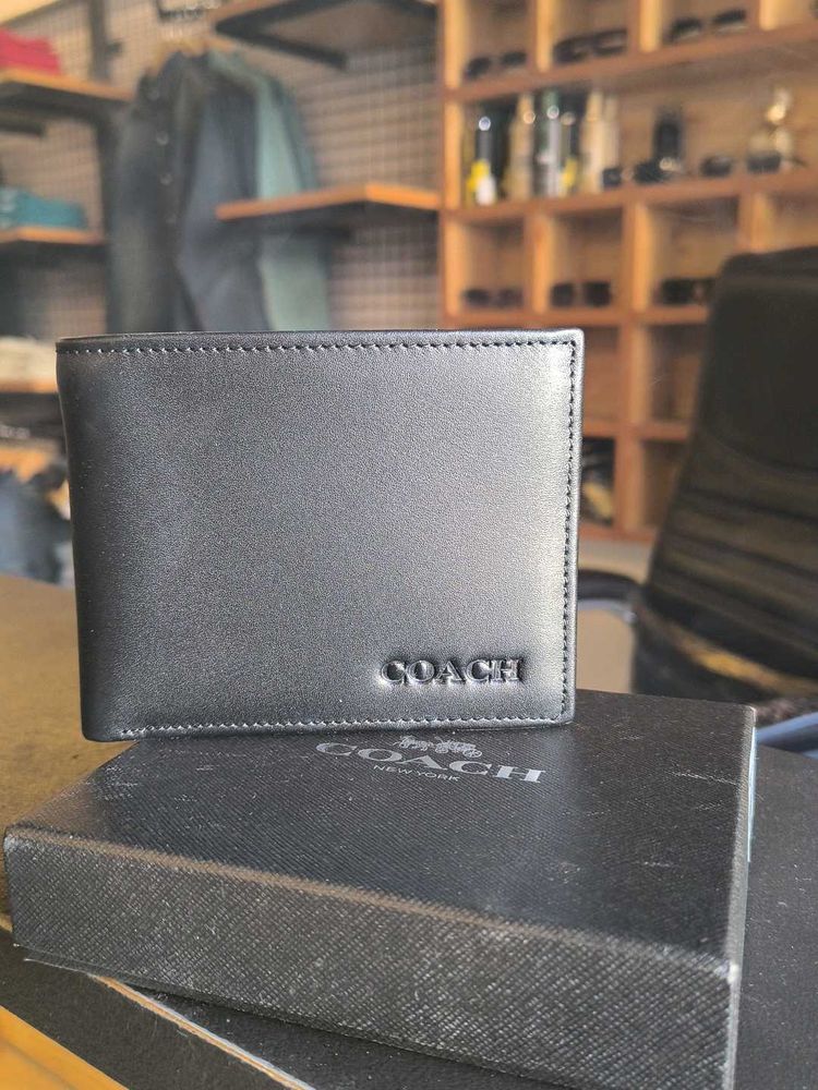 Coach Black Wallet