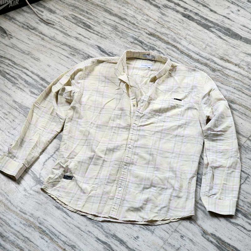 Men's Checked Long Sleeve Shirt