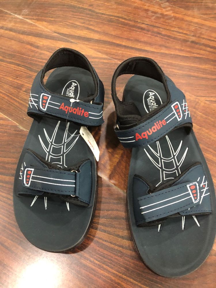 Aqualite Navy Blue Sandals UK8