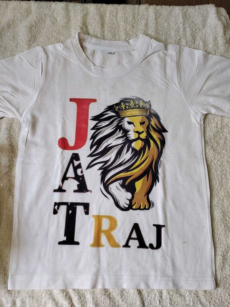 Stylish Lion Graphic T-Shirt Boy/Girl Kids