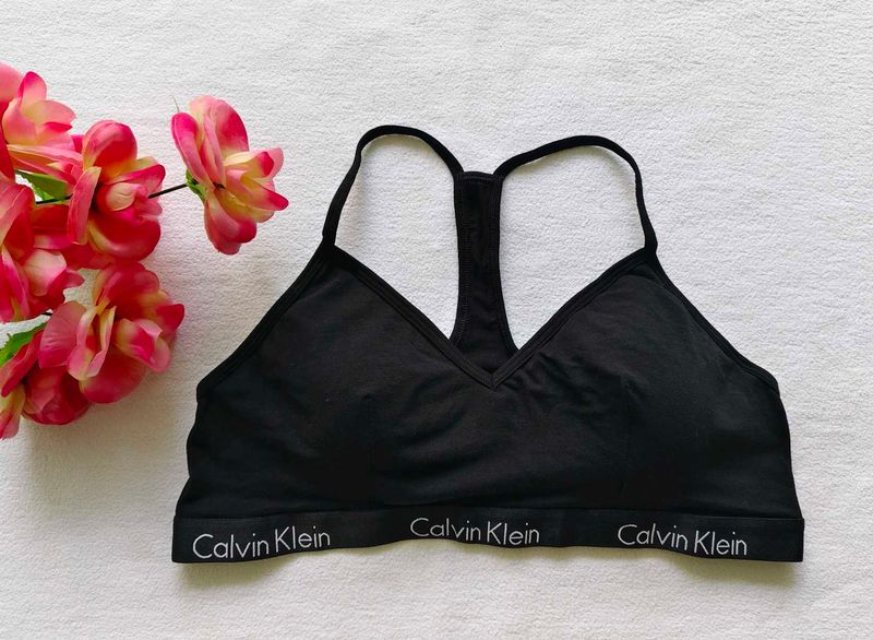 Calvin Klein Black Sports top