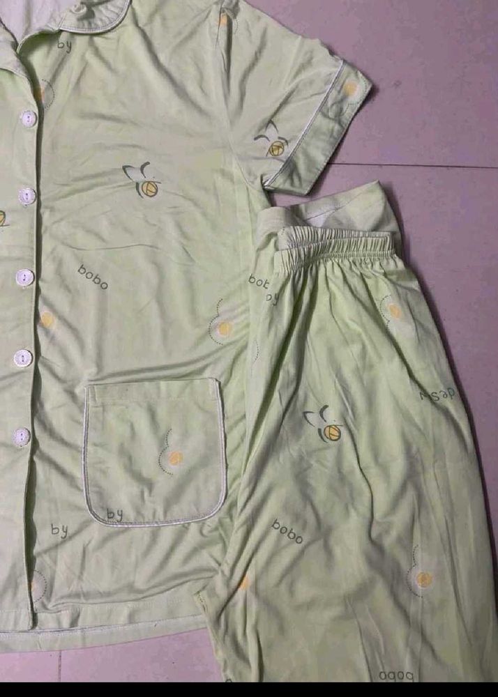 Cute Bee Pajama Set