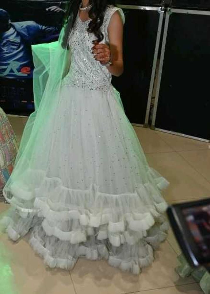 Beautiful Party Wear Flared Gown