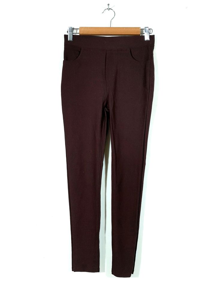 Boom  Brown Jeggings(Women)