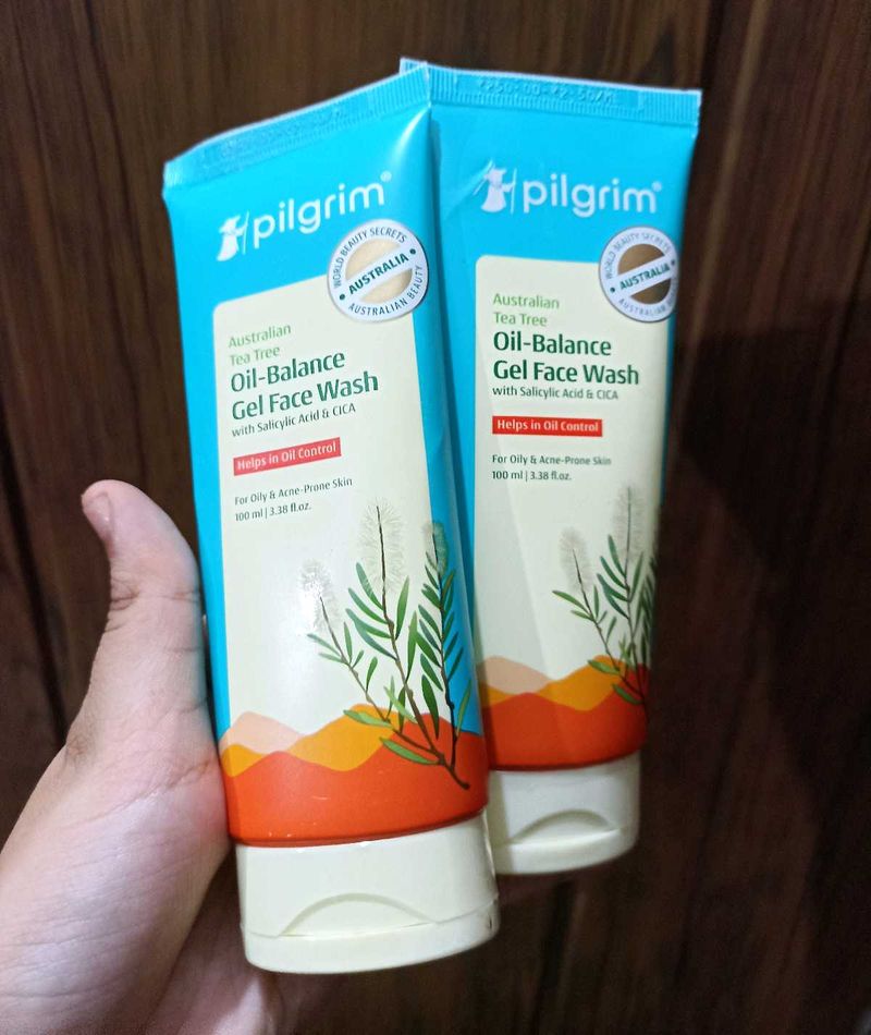 SET OF 2 Pilgrim Tea Tree Face Wash 200 ml