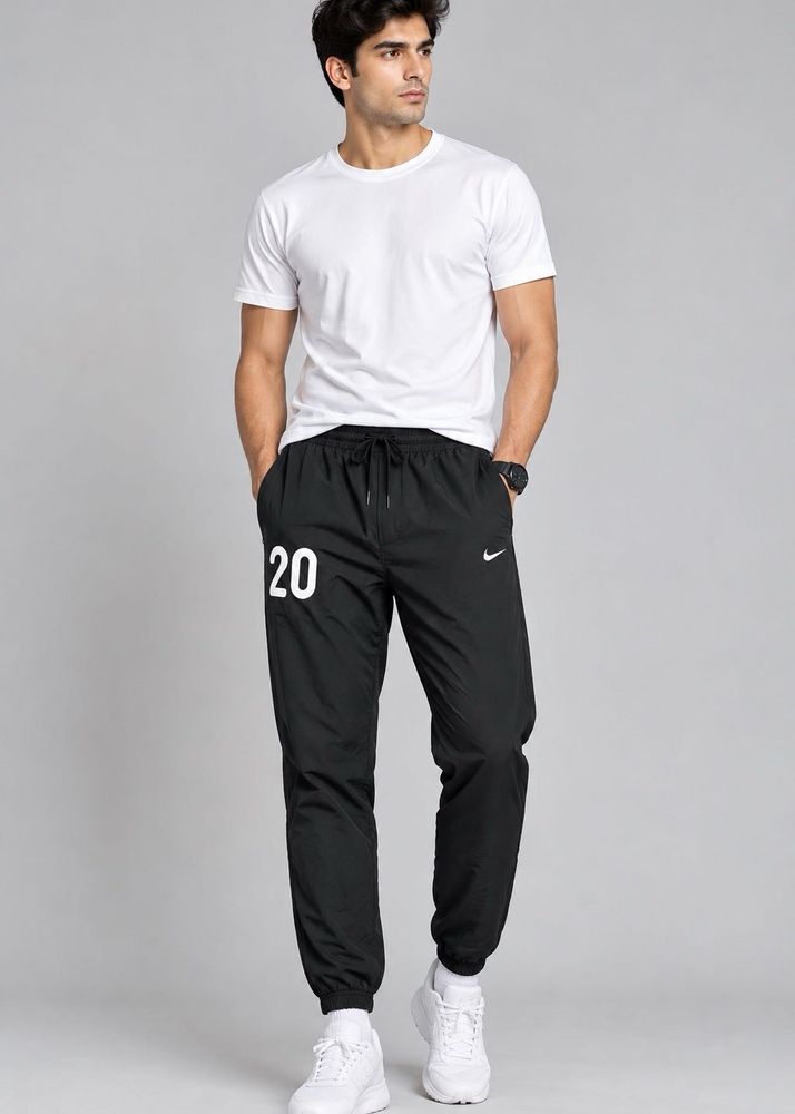 Nike Black Jogger Pants with '20' Print