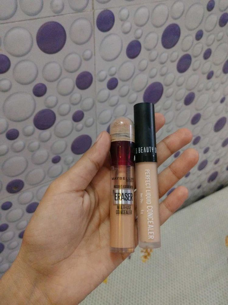 Maybelline Eraser &amp; Wet n Wild Concealer