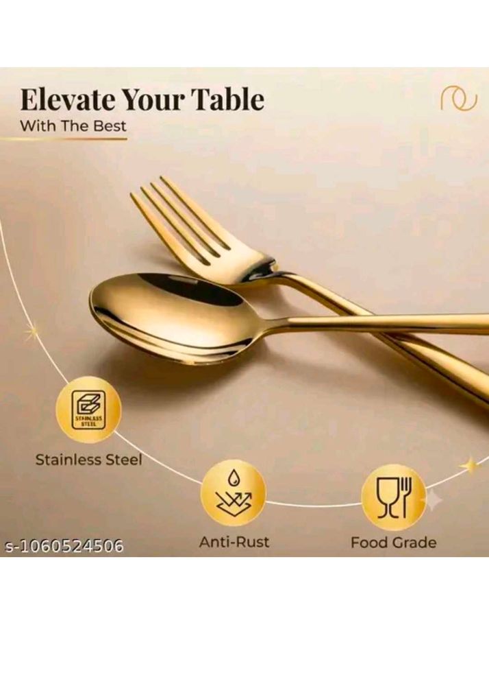 4 (2fork + 2 spoon)