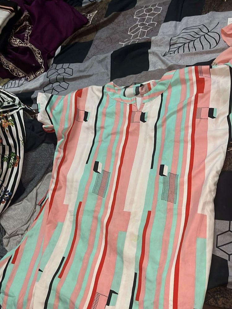 Stylish Striped Kurta