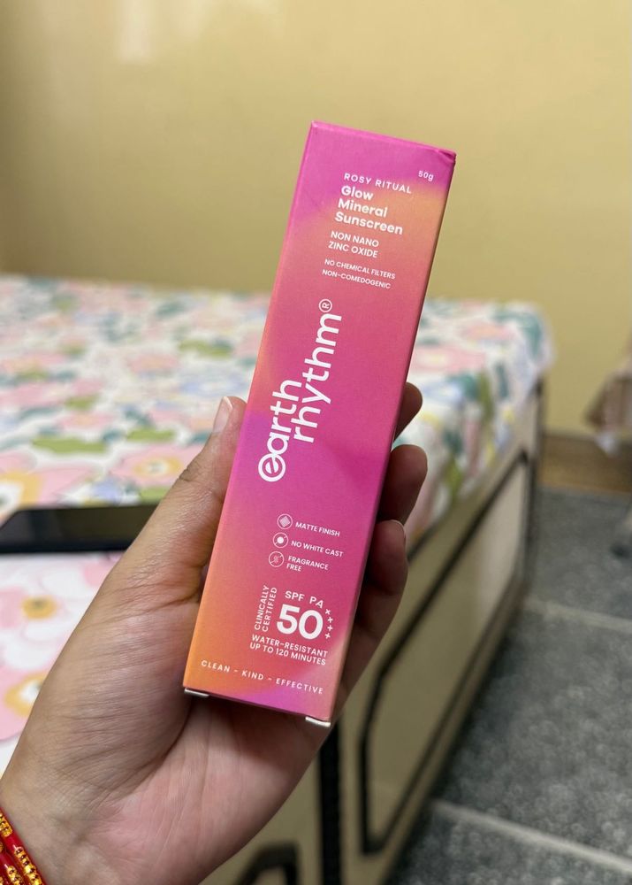 Earth Rhythm Glow Mineral Sunscreen SPF 50