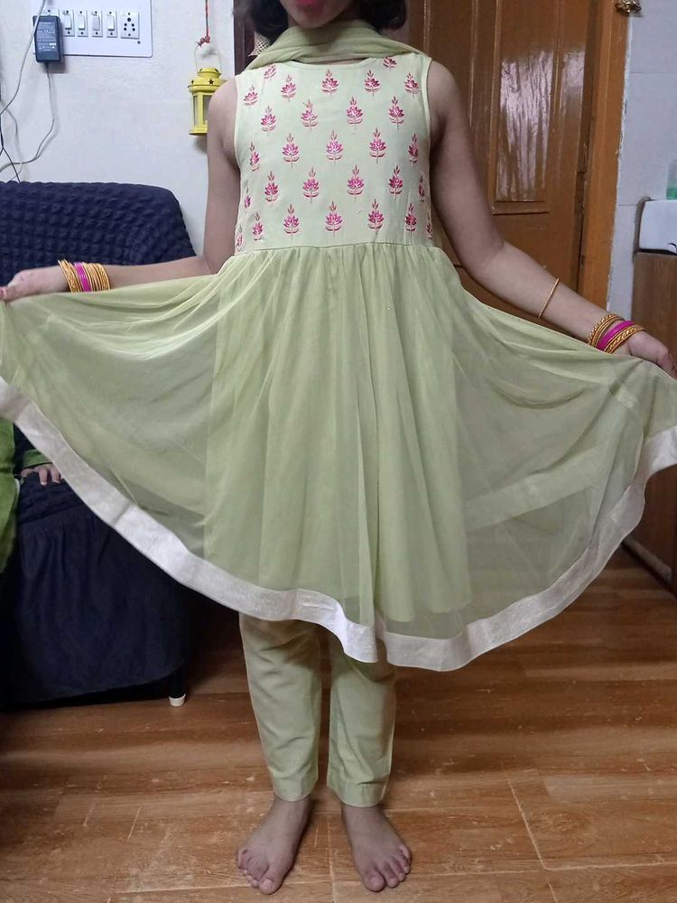 Girls' Ethnic Dress Set