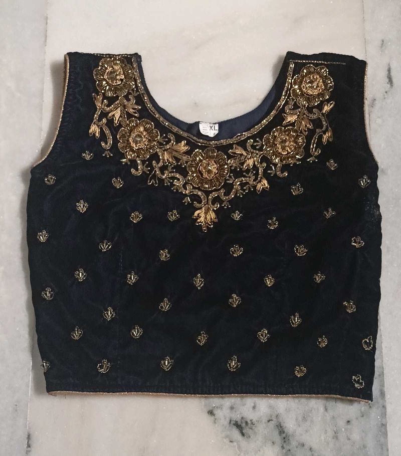 Velvet Blouse
