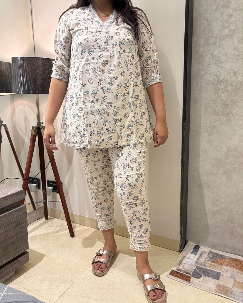 Floral Kurta Set