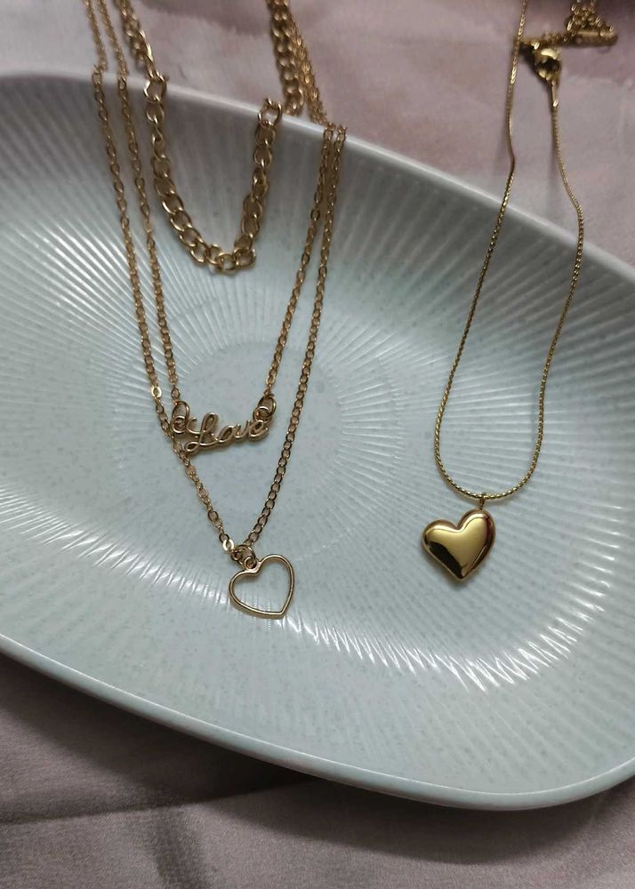 Gold Layered Necklace Set anti Tanishq
