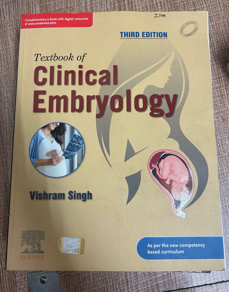 Textbook of Clinical Embryology 3rd Edition