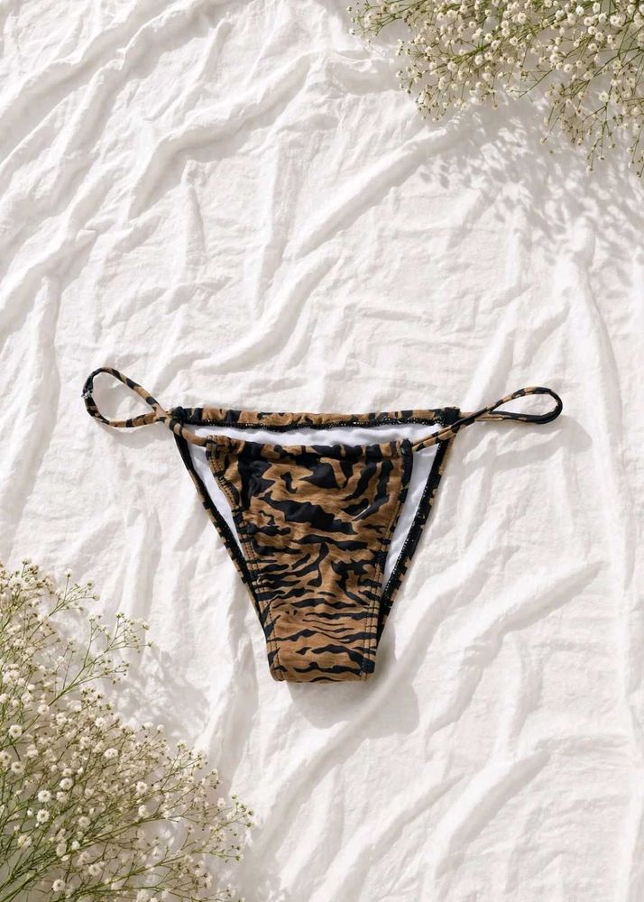 Animal Print Bikini Bottom