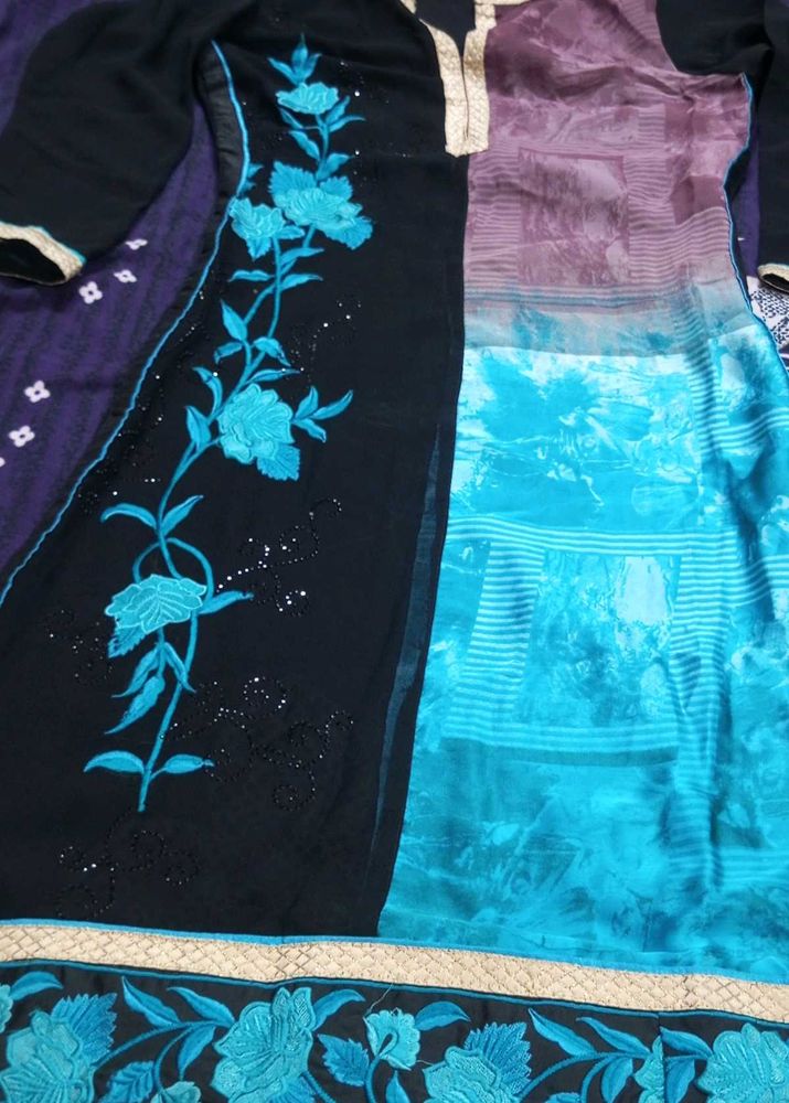 Black Beautiful Kurta