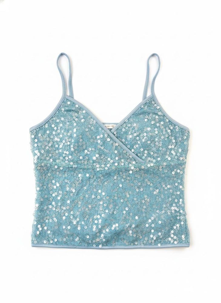 SHEIN sequin cami