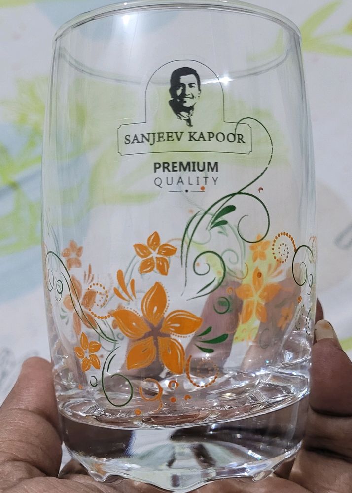 6 Pcs Glass Set By Sanjeev Kapoor