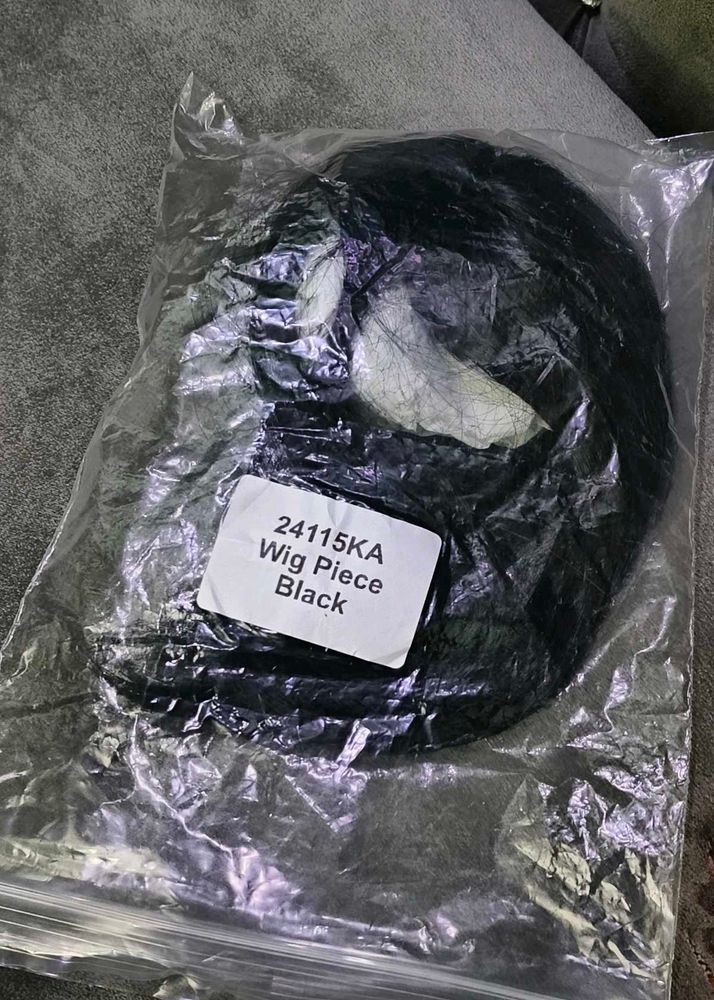 Black Wig Piece
