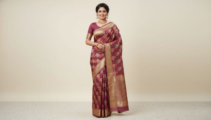 Tissue Saree