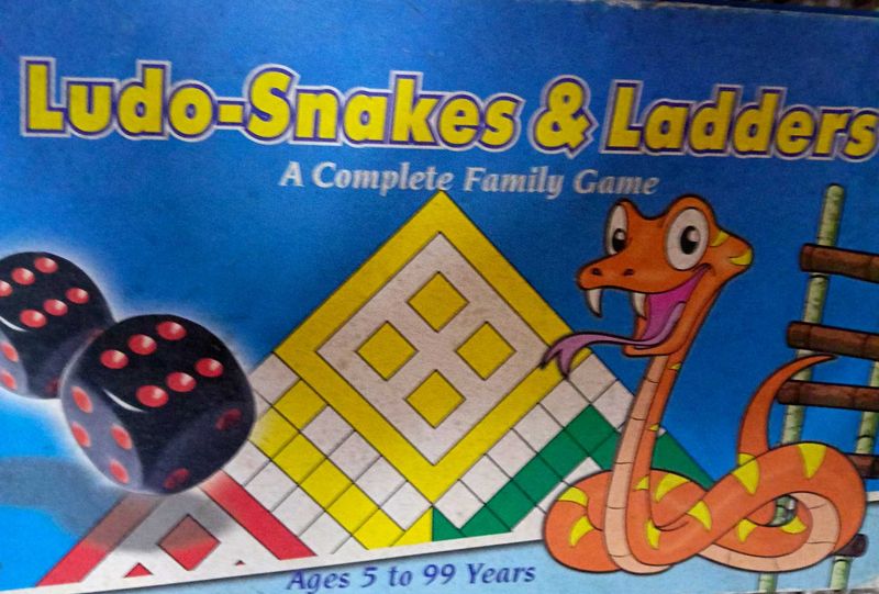 Ludo-Snakes &amp; Ladders Complete Family Game