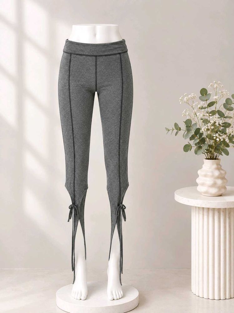 Grey Stirrup Leggings