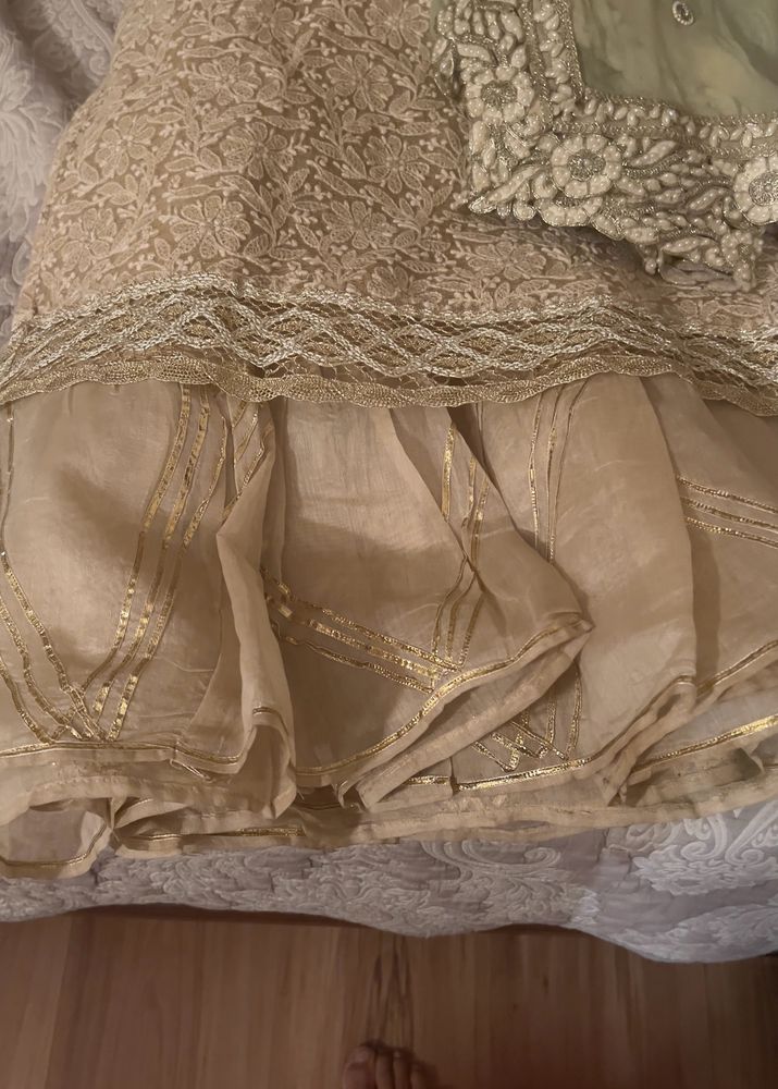 Sharara Kurta Set With Heavy Dupatta