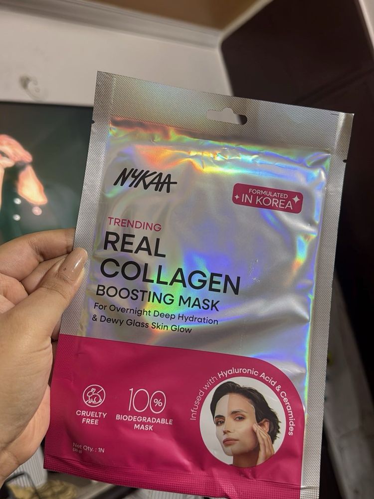 Nykaa Real Collagen Boosting Mask