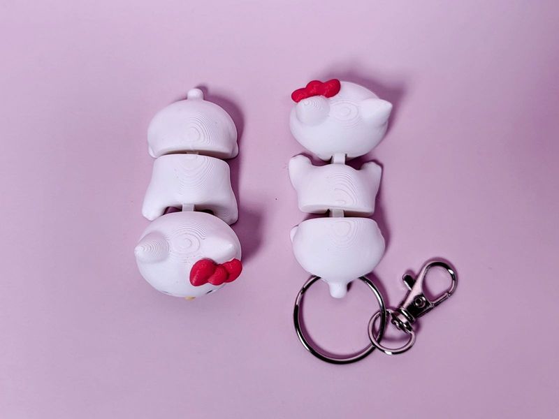 Hello Kitty Keychain Charms