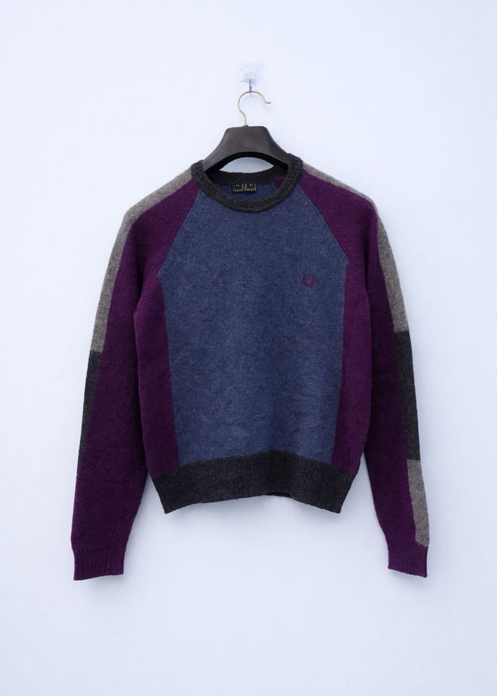 Color Block Knit Sweater