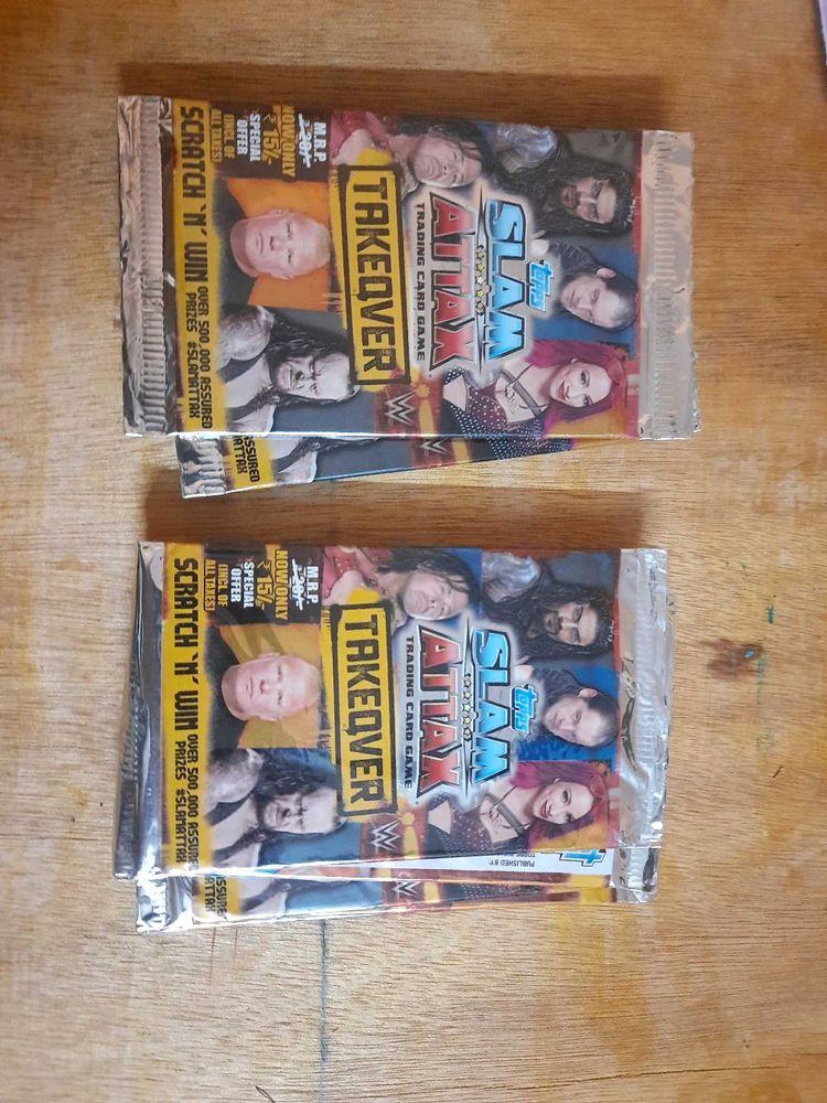 WWE  Slam attax Trading Card Game Packs