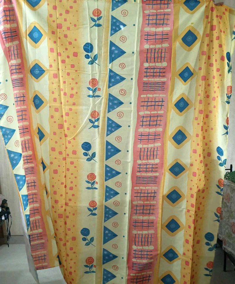 Yellow Shower Curtain