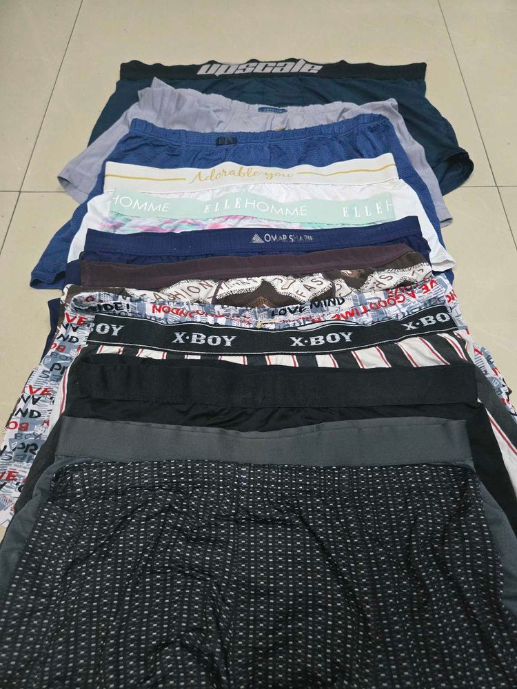 10 Men's Briefs/Boxer L-XXLMix