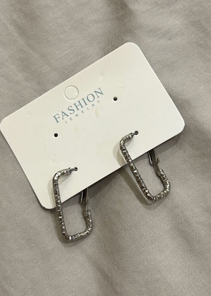 Chunky Geometric Hoop Earrings