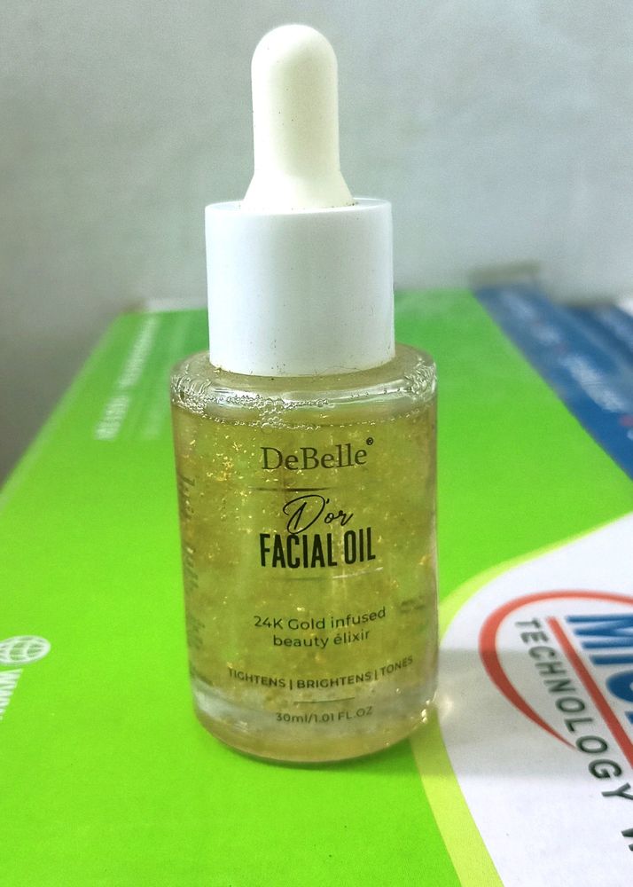 24k Gold Infused Facial Oil