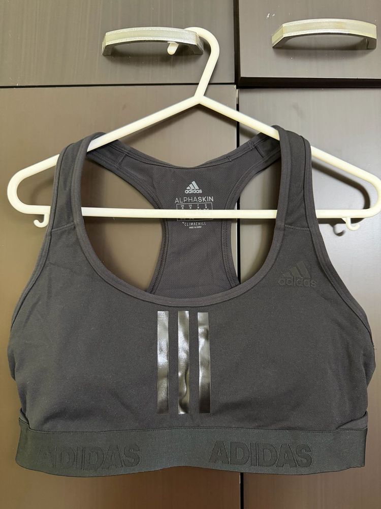 Adidas Sports Bra with 3-Stripes