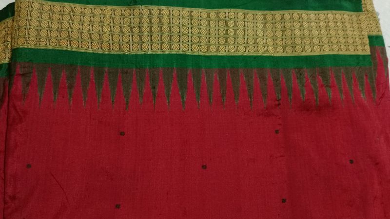 Sambalpur Red Silk
