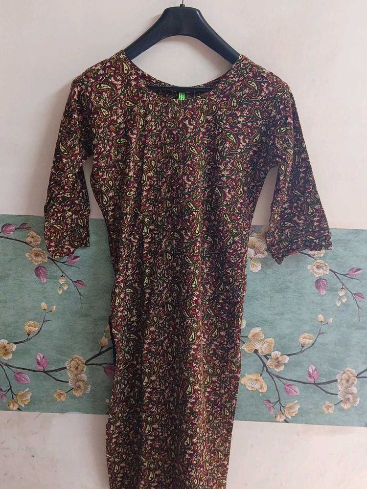 paisley printed kurta