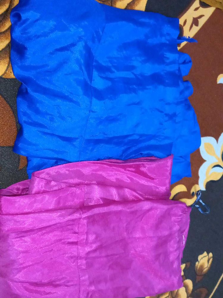 Set of 2 Satin leggings