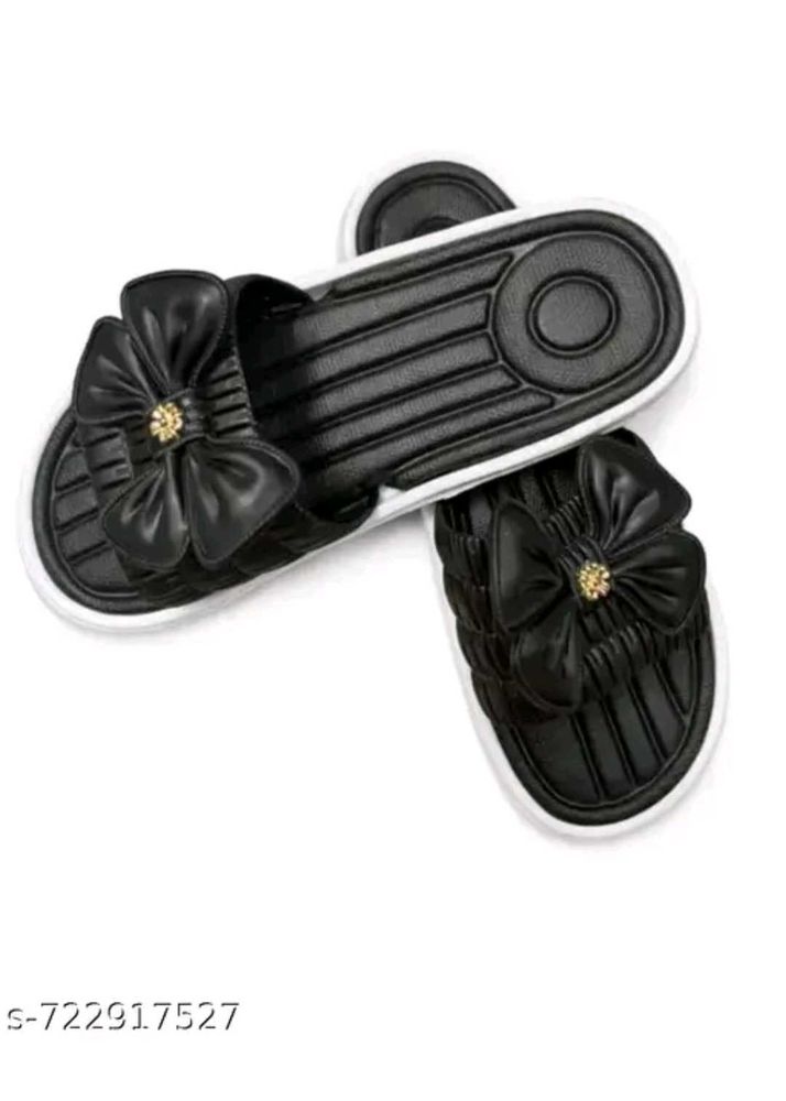 Chic Black Bow Accent Sliders