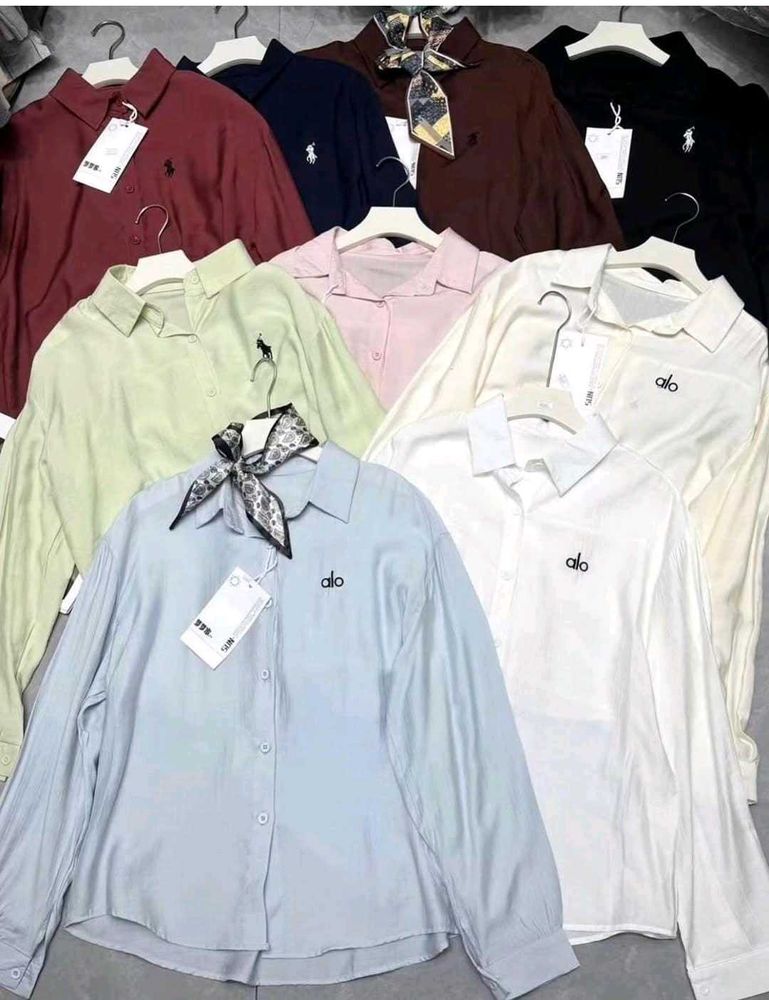 Alo Yoga Long Sleeve Button-Up Shirt