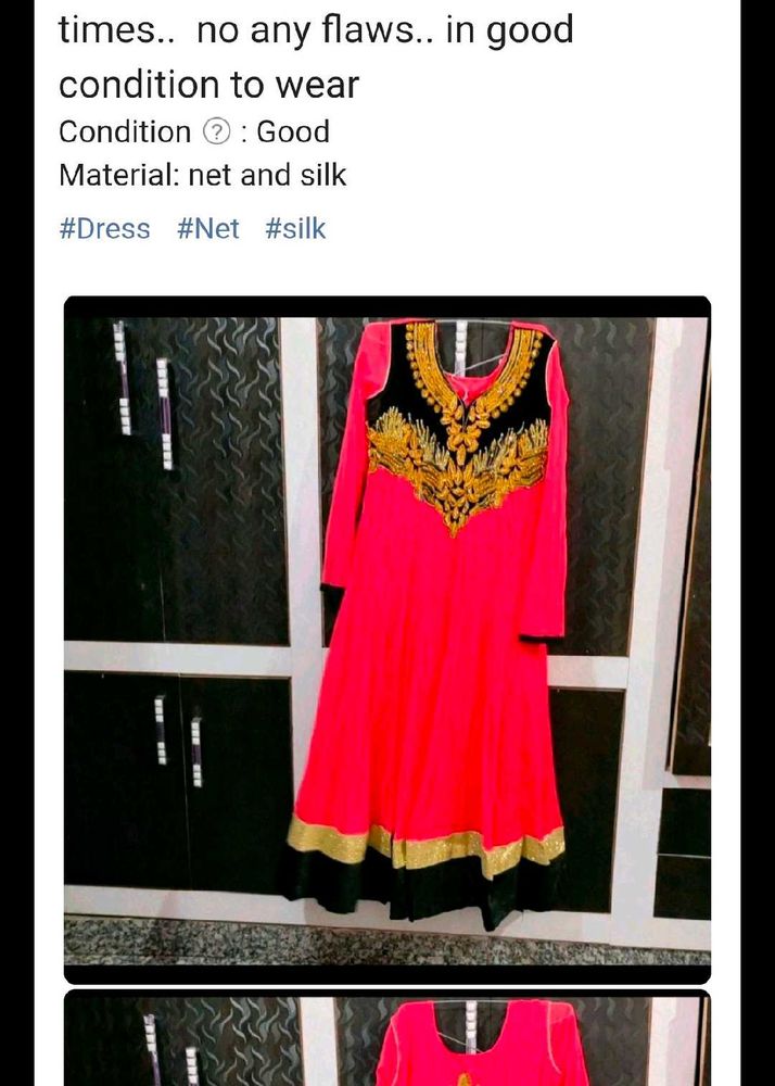 Umbrella Dress Pink
