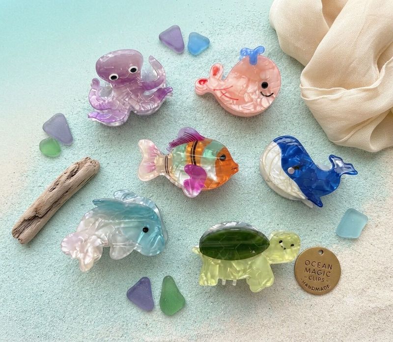 Ocean claw clips