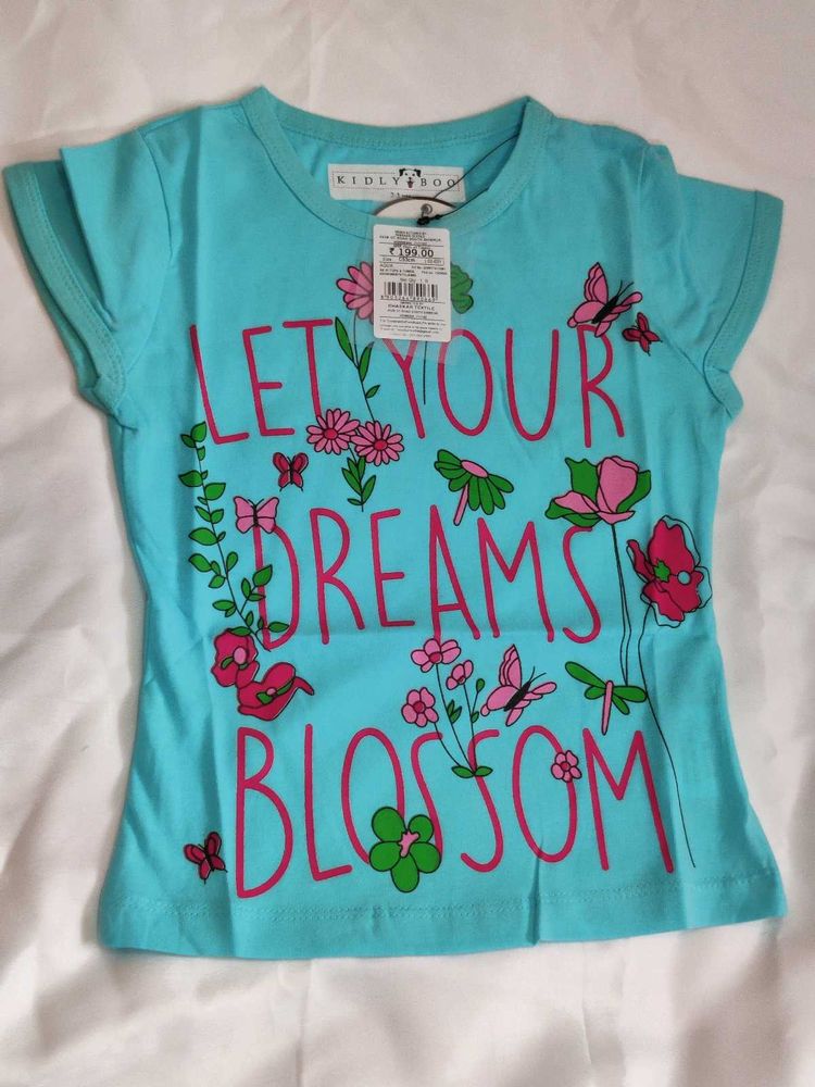 Cute "Let Your Dreams Blossom" T-Shirt