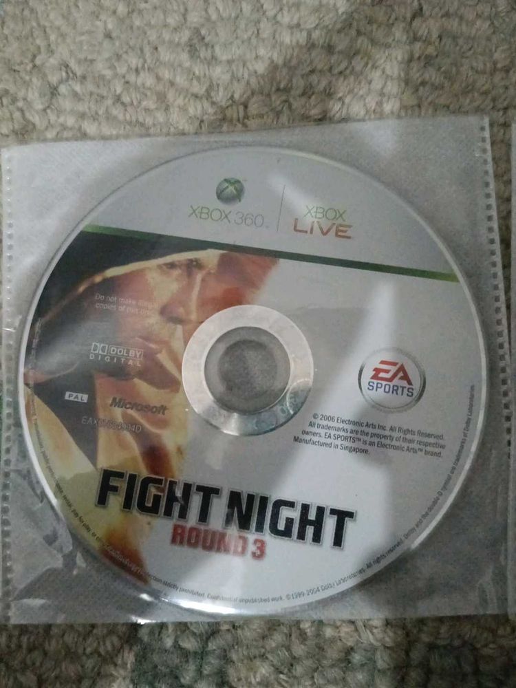 Fight Night Round 3 Xbox 360 Game